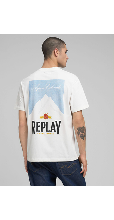 リラックスフィット ヘビーコットンジャージーCOOL ASPEN Tシャツ 詳細画像 ホワイト 2
